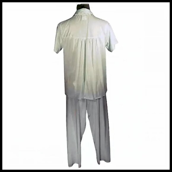 Vintage Sheer Satiny Nylon Pajamas from Philmaid, Mint Condition VFG Mid Century - Picture 6 of 15